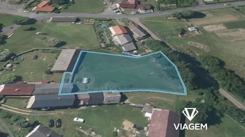 Prodej podílu zahrady, Blažim, 317 m2