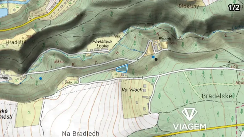 Prodej podílu zahrady, Nové Město nad Metují, 1284 m2