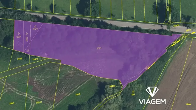 Prodej podílu zahrady, Sběř, 896 m2