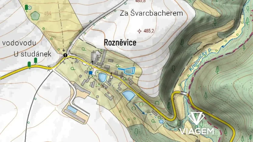 Prodej podílu zahrady, Křelovice, 262 m2