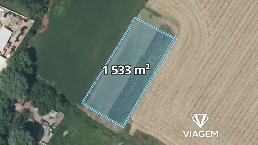 Prodej podílu komerčního pozemku, Mělník, 511 m2