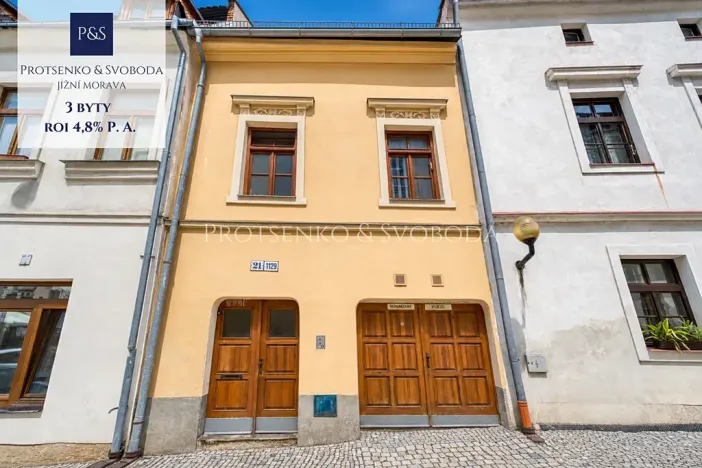 Prodej činžovního domu, Jihlava, Židovská, 180 m2