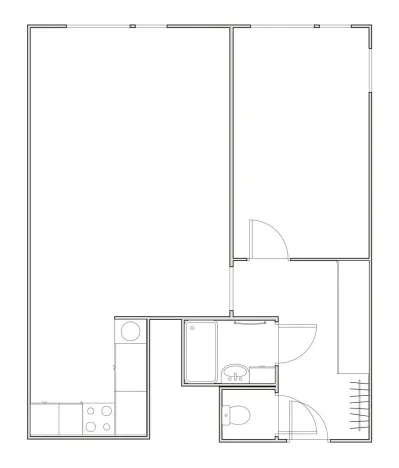 Pronájem bytu 2+kk, Praha - Chodov, Augustinova, 46 m2