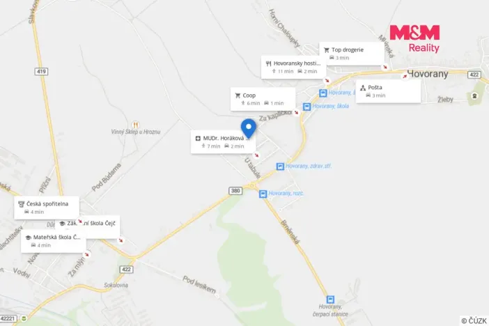 Prodej rodinného domu, Hovorany, 262 m2