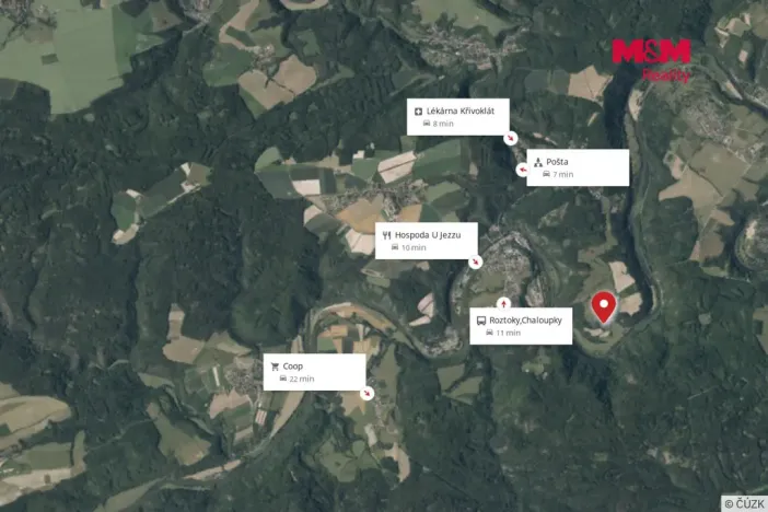 Prodej chaty, Křivoklát - Častonice, 50 m2