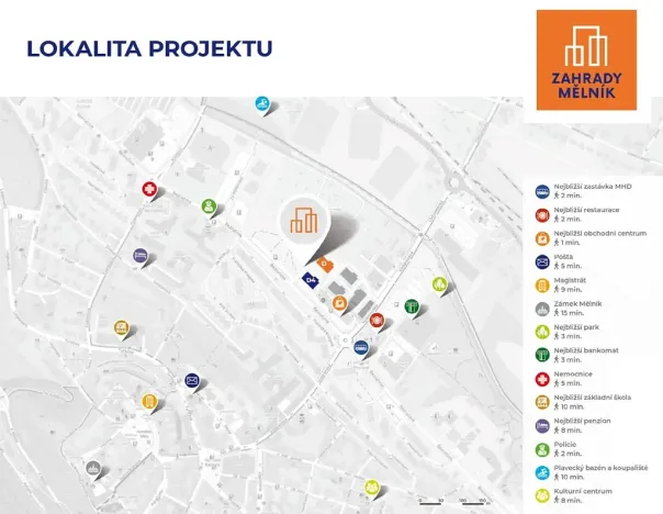 Prodej bytu 2+kk, Mělník, Bezručova, 68 m2