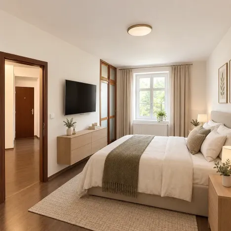 Pronájem bytu 2+kk, Praha, Novovysočanská, 53 m2