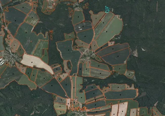 Prodej louky, Trhové Sviny - Otěvěk, 10951 m2
