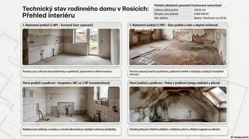 Prodej rodinného domu, Rosice, U Sýpky, 345 m2