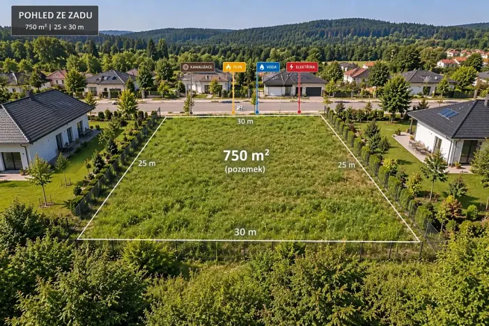 Prodej pozemku pro bydlení, Vilémov, 750 m2