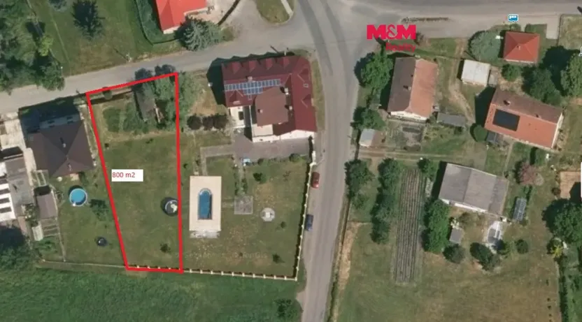 Prodej pozemku pro bydlení, Újezd u Přelouče, 800 m2