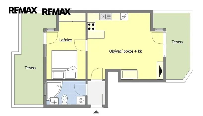Prodej bytu 2+kk, Praha - Žižkov, Pod lipami, 45 m2