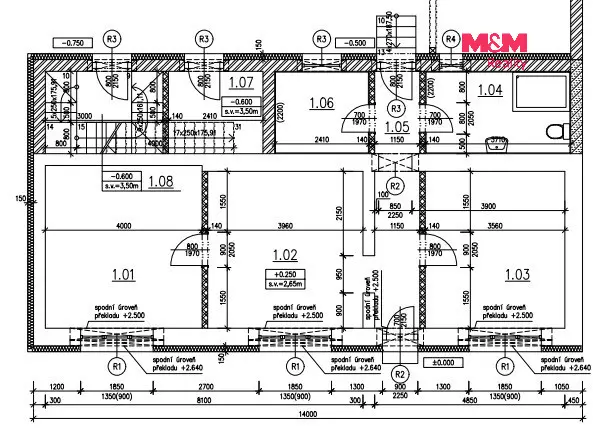 Prodej ubytování, Hlohovec, Hlavní, 80 m2
