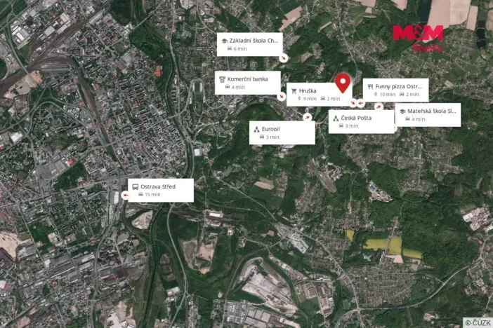 Prodej rodinného domu, Ostrava - Slezská Ostrava, Fišerova, 55 m2