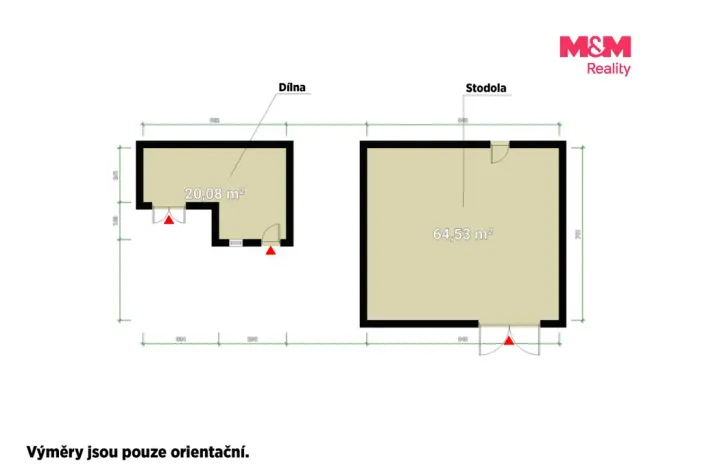 Prodej rodinného domu, Pňovany, 94 m2