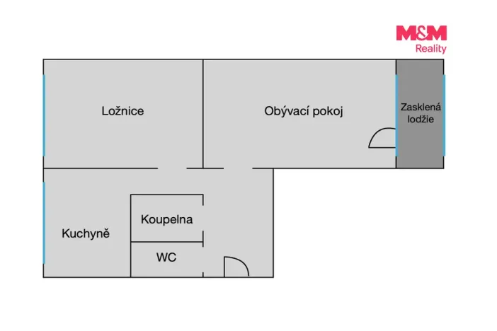 Prodej bytu 2+1, Karviná - Ráj, Ve Svahu, 58 m2