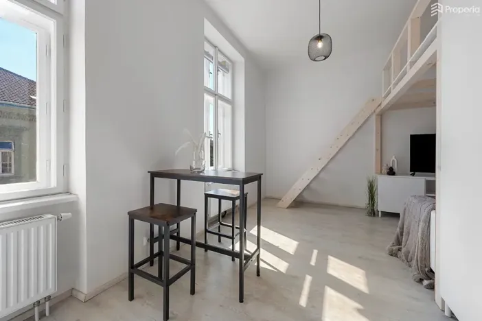 Pronájem bytu 1+kk, Brno, Štefánikova, 27 m2