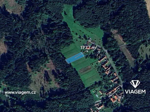 Prodej podílu zahrady, Vyklantice, 1332 m2