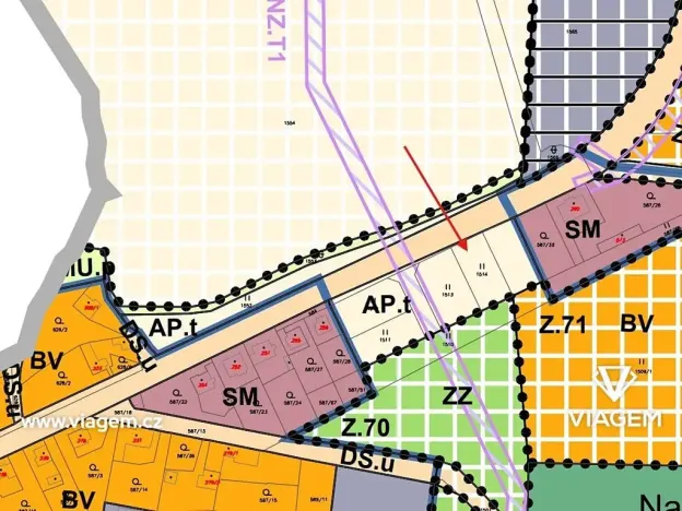 Prodej zahrady, Mirotice, 799 m2