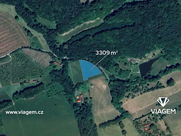 Prodej podílu zahrady, Ublo, 2068 m2