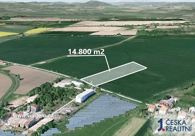Prodej podílu pole, Šebetov, 6342 m2