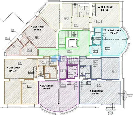 Pronájem bytu 2+kk, Praha - Libeň, Primátorská, 55 m2