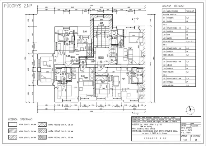 Prodej bytu 1+kk, Jihlava, Seifertova, 25 m2
