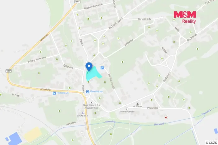 Prodej pozemku pro bydlení, Třemošná, Plaská, 2042 m2