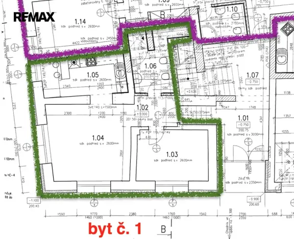 Prodej bytu 2+1, Ratíškovice, 47 m2