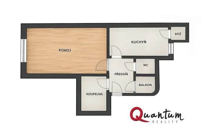 Pronájem bytu 1+1, Praha - Hradčany, Tychonova, 46 m2