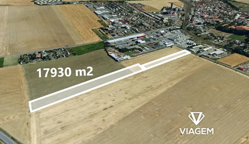 Prodej podílu komerčního pozemku, Moravské Budějovice, 3586 m2