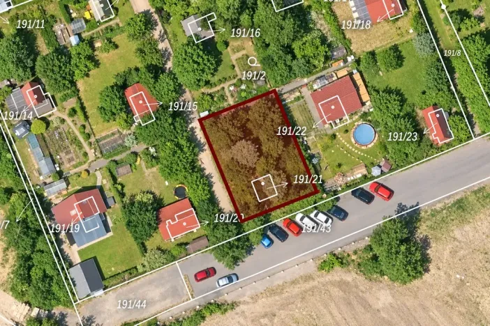 Prodej zahrady, Praha - Kyje, Manželů Dostálových, 358 m2