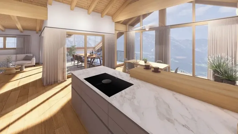 Prodej bytu 4+kk, Schladming, Rakousko, 144 m2