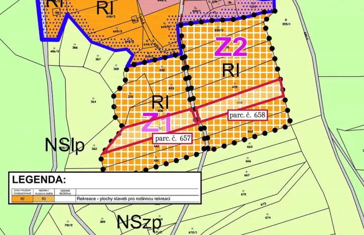 Prodej pozemku pro bydlení, Městečko Trnávka, 2647 m2