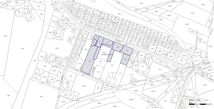 Prodej komerčního pozemku, Ostrava - Slezská Ostrava, Šenovská, 9055 m2