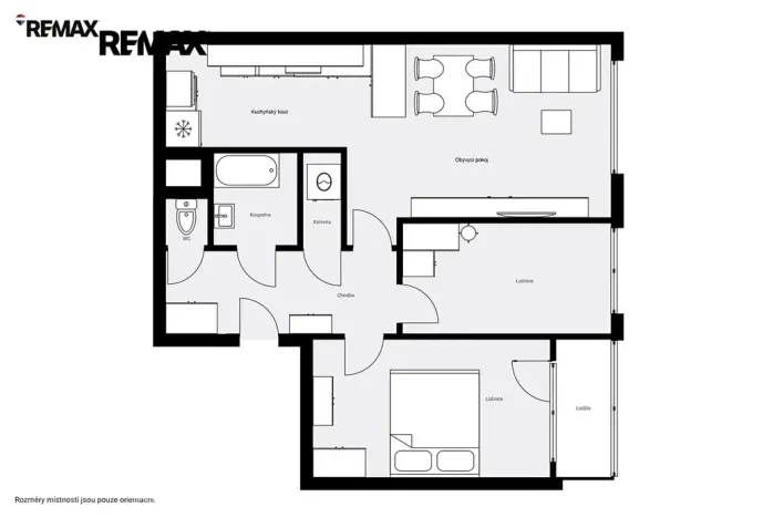 Prodej bytu 3+kk, Praha - Chodov, Křejpského, 66 m2