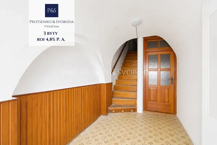 Prodej činžovního domu, Jihlava, Židovská, 180 m2