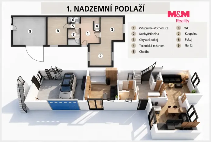 Prodej rodinného domu, Lázně Toušeň, Zápská, 190 m2