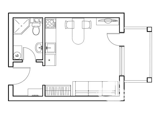 Prodej bytu 1+kk, Bjala, Bulharsko, 32 m2