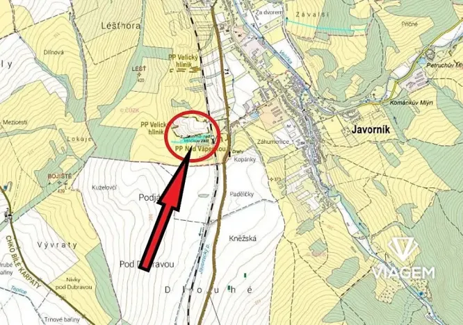 Prodej podílu pole, Velká nad Veličkou, 1935 m2
