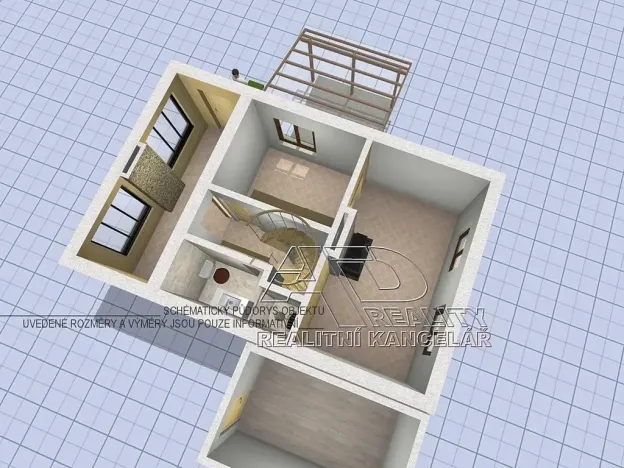 Prodej chaty, Frymburk, 72 m2
