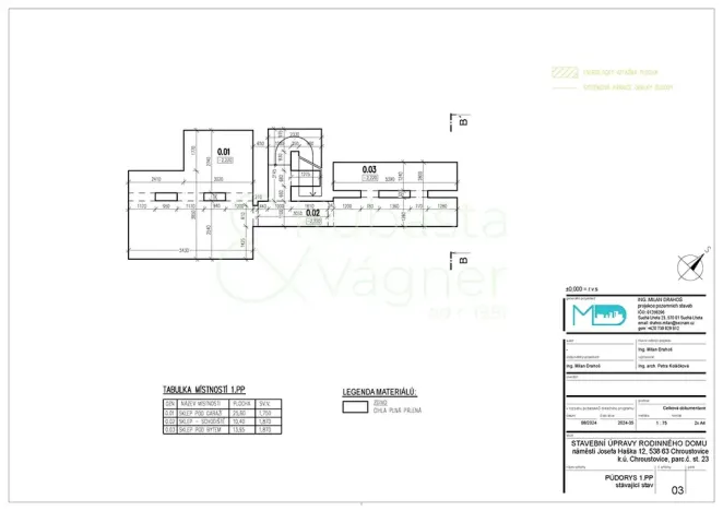 Prodej rodinného domu, Chroustovice, náměstí Josefa Haška, 205 m2