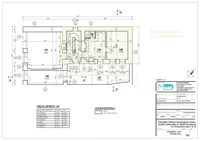 Prodej rodinného domu, Chroustovice, náměstí Josefa Haška, 205 m2