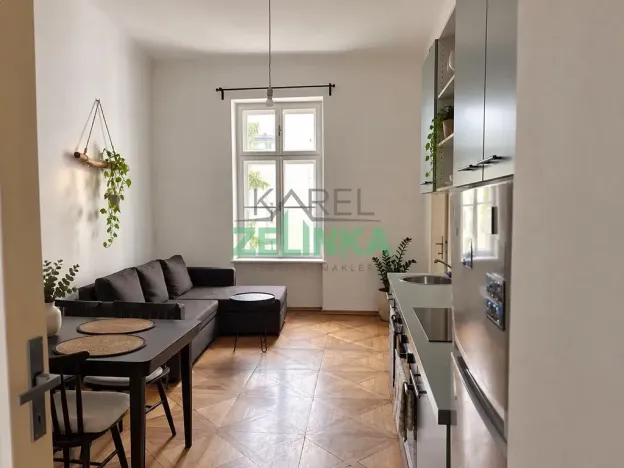 Pronájem bytu 1+1, Praha - Holešovice, Kamenická, 40 m2