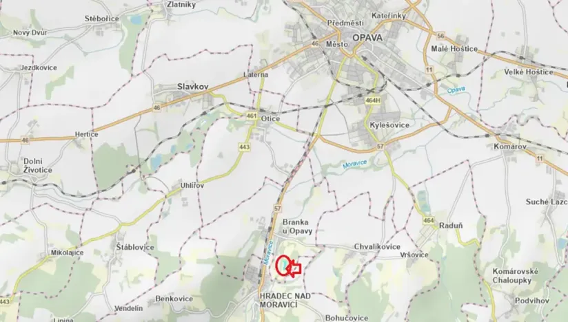Prodej lesa, Branka u Opavy, 7118 m2