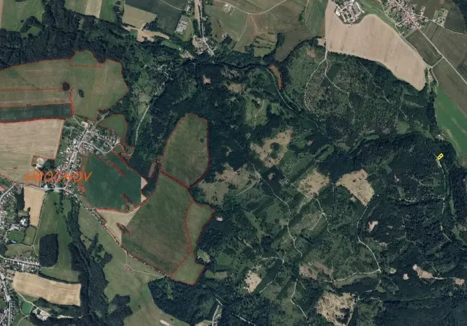 Prodej pozemku, Lipová - Hrochov, 737 m2