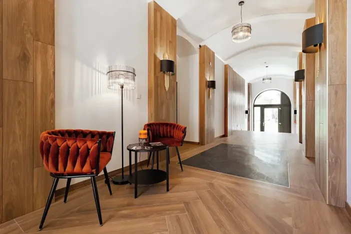 Prodej bytu 2+kk, Horní Planá, Náměstí, 47 m2