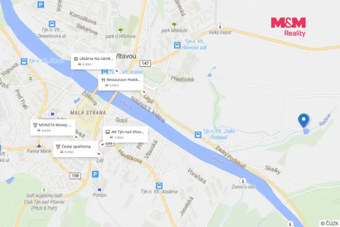 Prodej chaty, Týn nad Vltavou, Račina, 32 m2