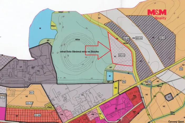 Prodej komerčního pozemku, Zbůch, 29452 m2