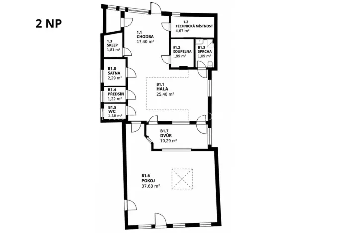 Prodej činžovního domu, Jihlava, Brněnská, 300 m2